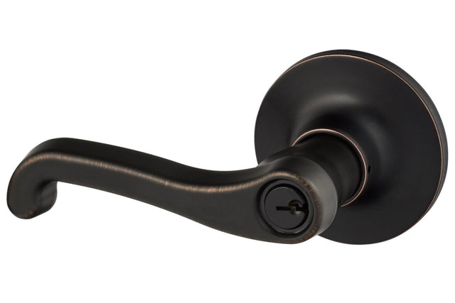 Sure-Loc SG107 11P vintage bronze keyed entry door lever