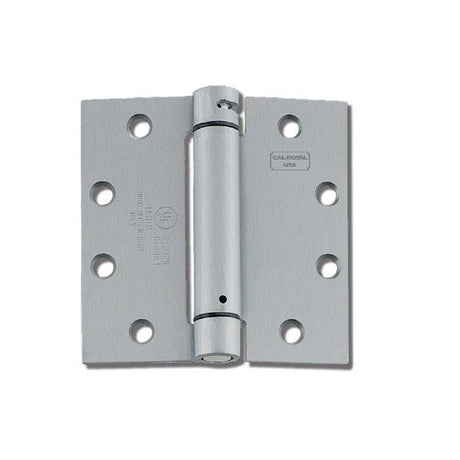 Cal-Royal SH140-26D spring hinge in satin chrome, additional view