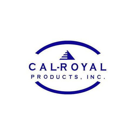 Cal-Royal SH3558R-3 spring hinge in polished brass, additional view