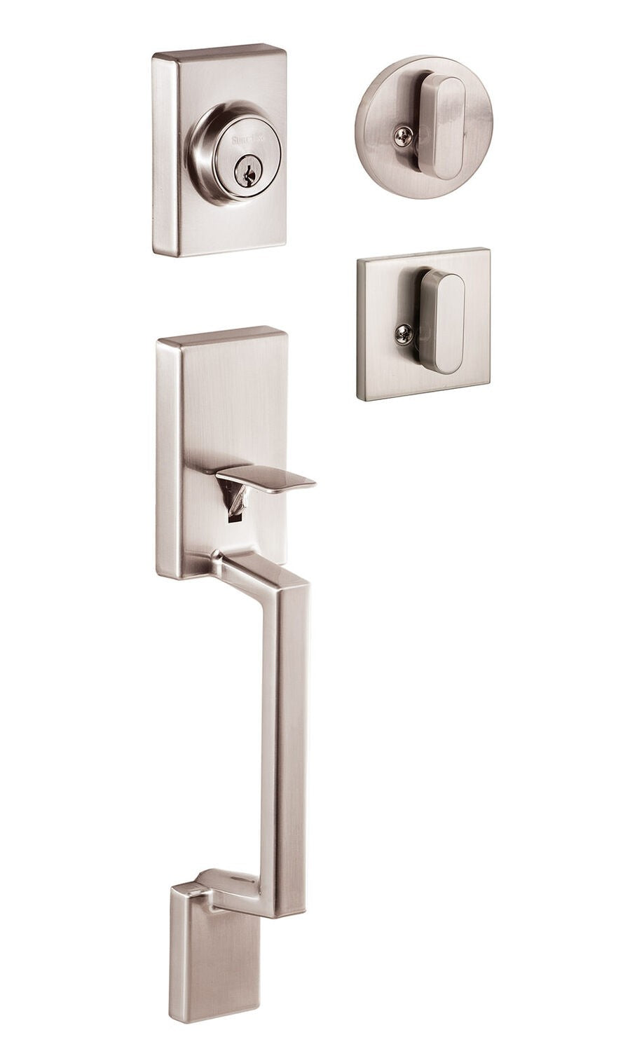 Sure-Loc Modern SH500 32D satin stainless dummy handleset