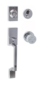 Sure-Loc SH507-R-BG-RD 26 polished chrome single cylinder handleset