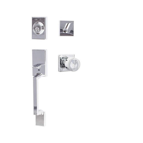 Sure-Loc SH507-S-BG-SQ 26 polished chrome single cylinder handleset