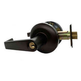 Cal-Royal SL00-10B-2-3/8 oil rubbed dark bronze keyed entry door lever