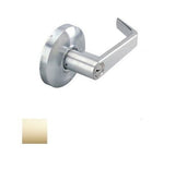 Cal-Royal SL00-3-2-3/8 keyed entry keyed entry door lever in polished brass, additional view