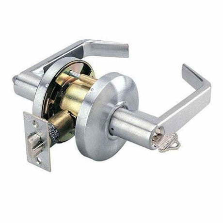 Cal-Royal SL03-26D-2-3/8 satin chrome classroom door lever
