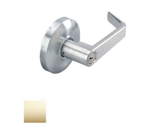 Cal-Royal SL20-3-2-3/8 bright polished brass privacy door lever