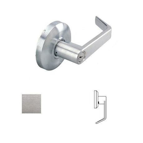 Cal-Royal SL40-26D dummy trim dummy trim door lever in satin chrome, additional view