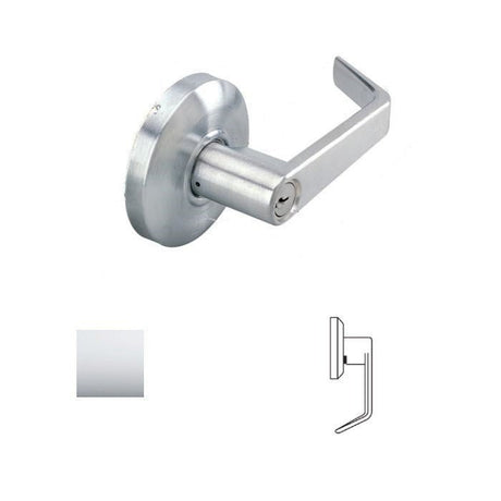 Cal-Royal SL40-26D dummy trim dummy trim door lever in satin chrome, additional view