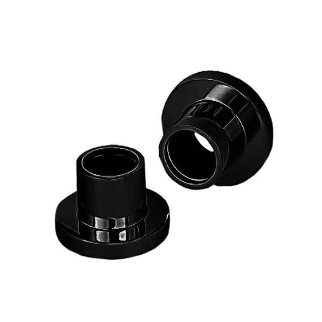 Orca Hardware SMSRH-BL black shower curtain rod holder