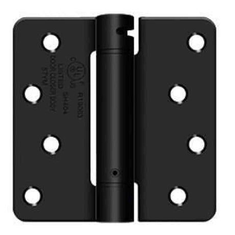 Orca Hardware SPR4014-19 black spring hinge