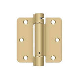 Orca Hardware SPR4014Z-4 satin brass spring hinge