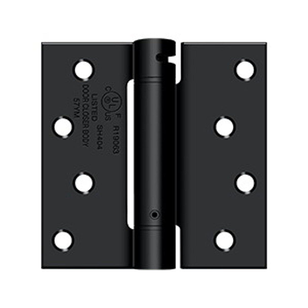 Orca Hardware SPR4040-19 black spring hinge