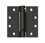 Orca Hardware SPR4545-19 black spring hinge