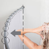 Elements SR02-PC-R shower rod, additional view