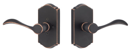 Sure-Loc SS100-2 11P RH vintage bronze double dummy door lever