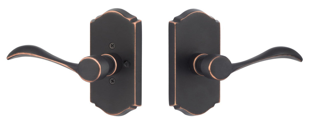 Sure-Loc SS100-2 11P RH vintage bronze double dummy door lever