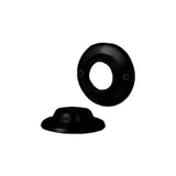 Orca Hardware SSRHES-BL black shower curtain rod holder