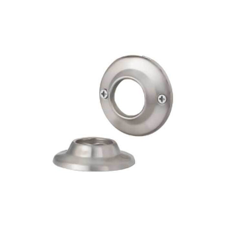 Orca Hardware SSRHES-SS shower curtain rod holder in satin stainless, additional view