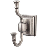 Top Knobs STK2AP antique pewter double robe hook