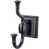 Top Knobs STK2TB tuscan bronze double robe hook