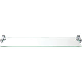 Atlas Homewares SUTSF-CH polished chrome glass shelf