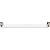 Atlas Homewares SUTSF-PN polished nickel glass shelf