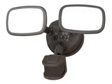 Vaxcel T0100 T00 Sigma Aluminum-Plastic 2L Dualux Security Light Bronze