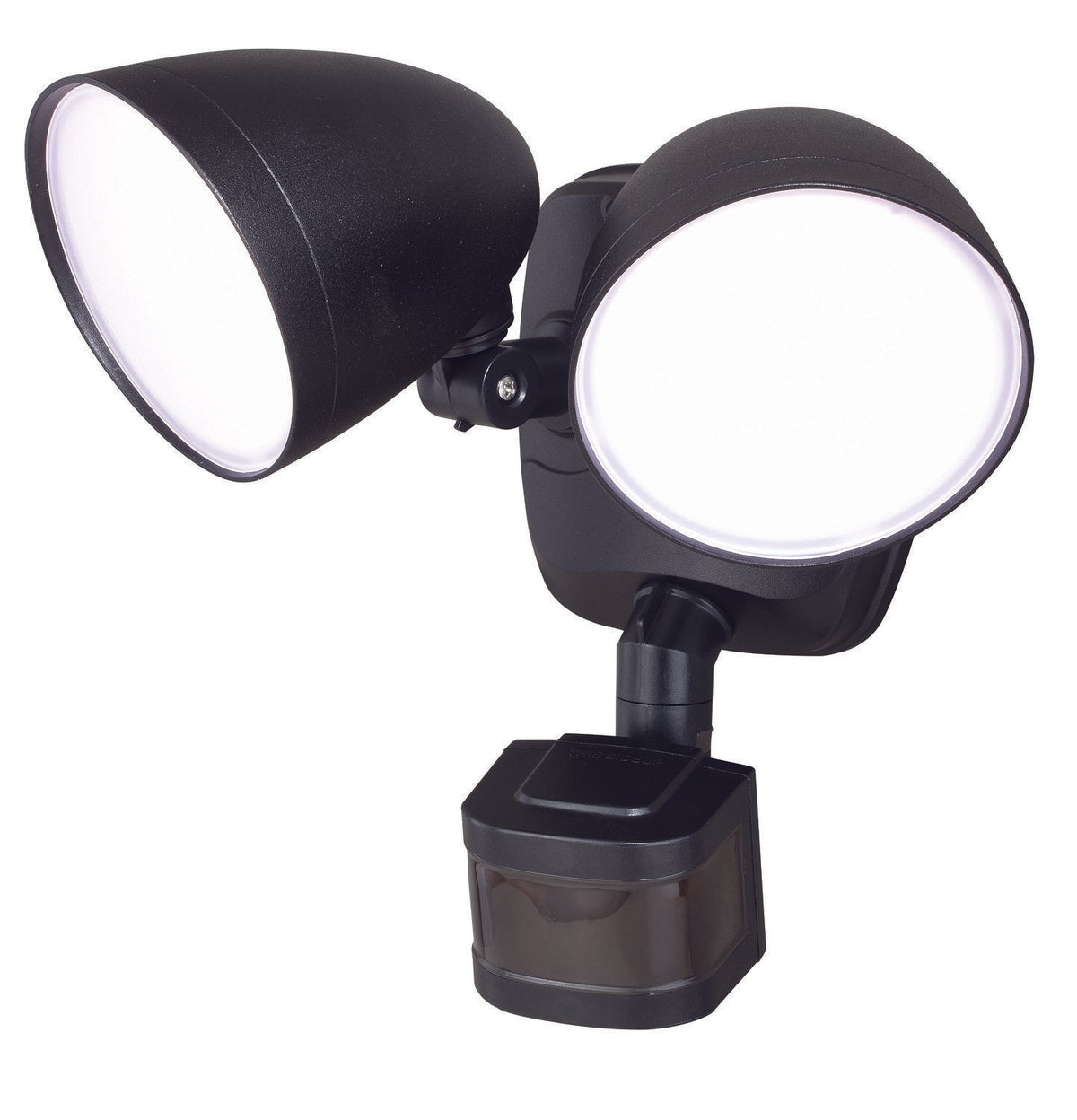 Vaxcel T0299 T0297 Tau Aluminum Dualux 3000K LED Security Light Black