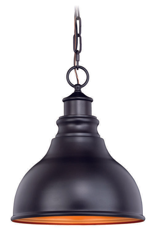 Vaxcel T0317 oil burnished bronze outdoor pendant lights