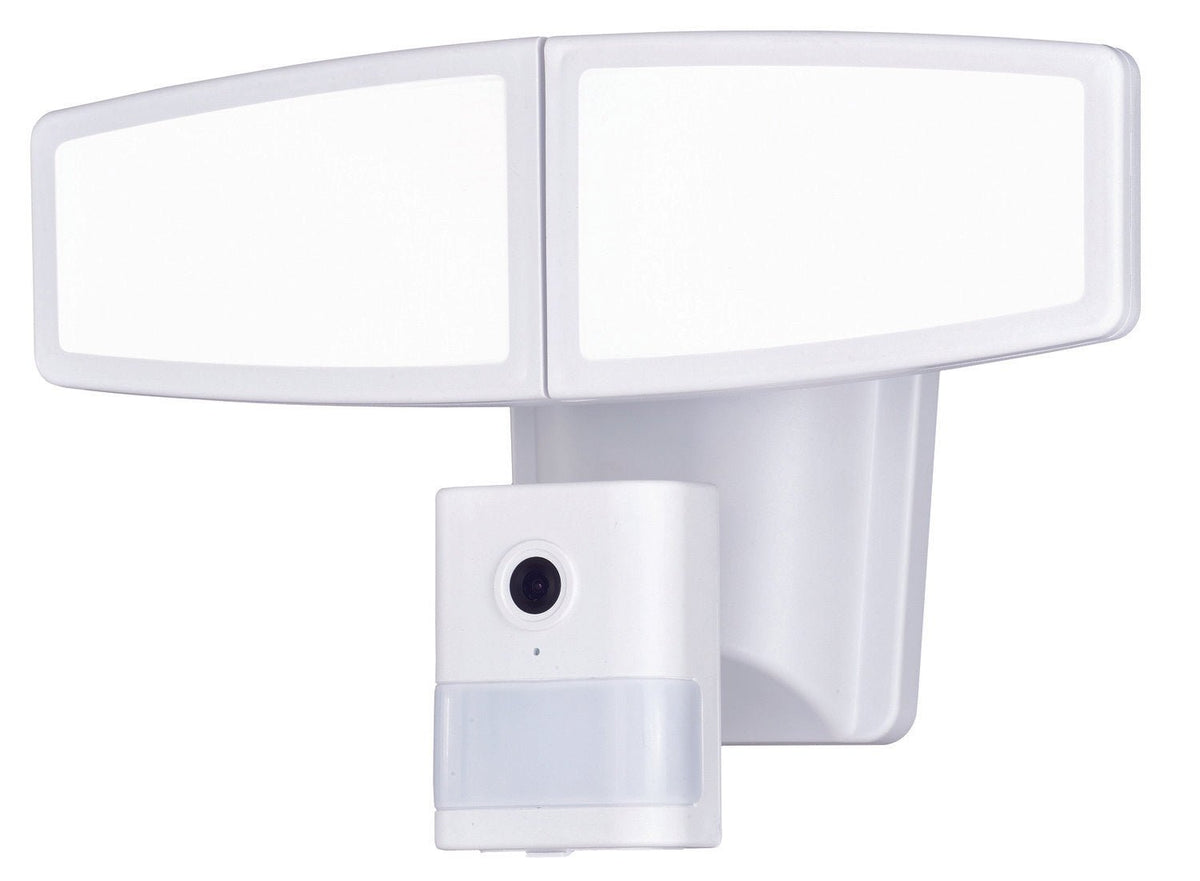 Vaxcel T0353 T035 Epsilon II Plastic Dualux LED Motion Sensor Wi-Fi Camera Security Light Bronze