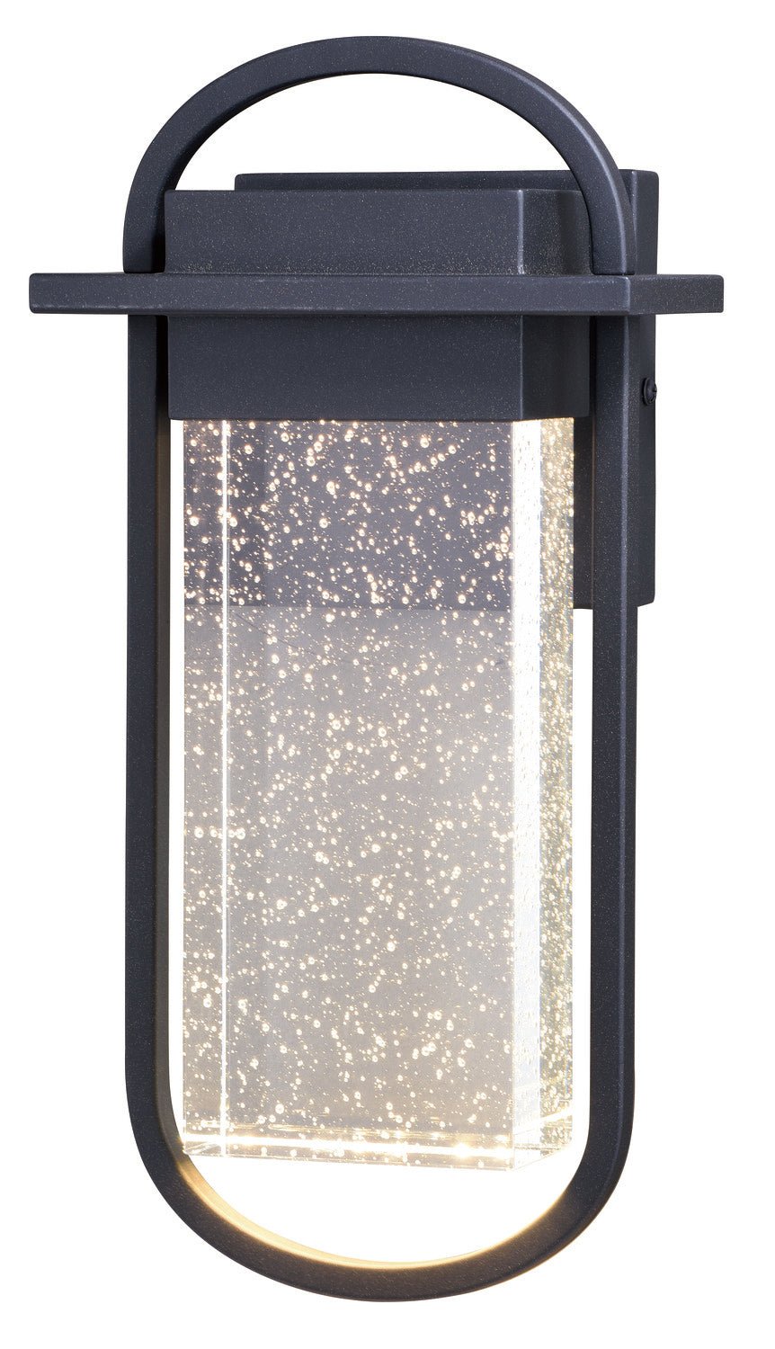 Vaxcel T0496 T049 6" South Loop Steel Outdoor Wall Light Textured Black