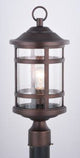 Vaxcel T0521 T052 8.5" Southport Plastic Outdoor Post Sienna Bronze