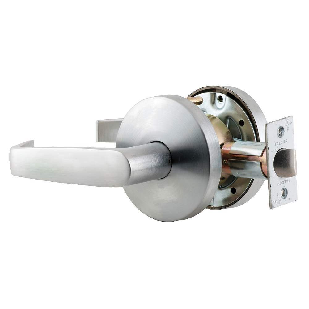 Falcon T301DAN626 satin chrome privacy door lever