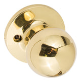 Sure-Loc TA101 3 polished brass passage door knob