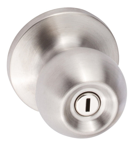 Sure-Loc TA102 32D satin stainless privacy door knob