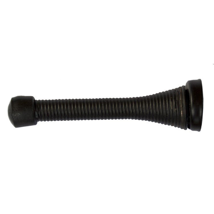 Orca Hardware TH-3118-BL-WT black spring door stop
