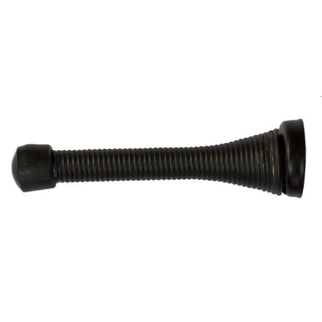 Orca Hardware TH-3118-BL-WT black spring door stop