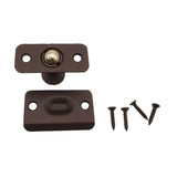 Orca Hardware TH-70RC-10B ball catch in oil-rubbed bronze, front view