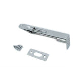 Orca Hardware TH-FBRC6-26 bright polished chrome mortise flush bolt