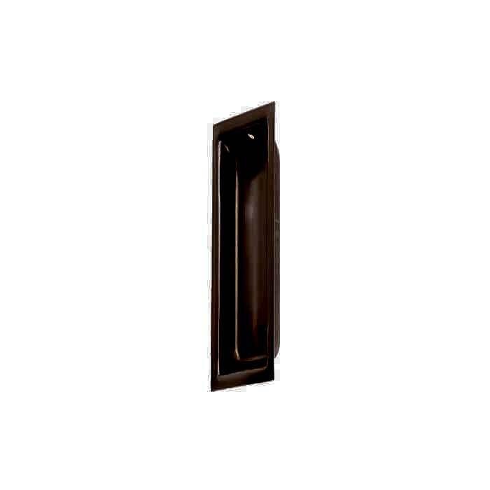 Orca Hardware TH-FPREC-10B oil rubbed dark bronze flush finger pull