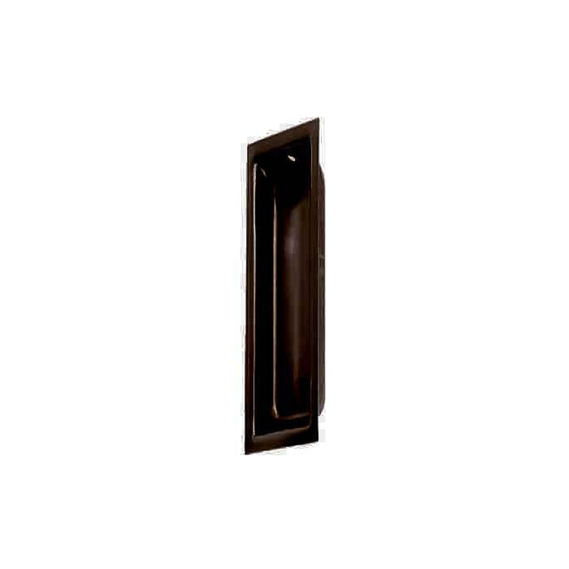 Orca Hardware TH-FPREC-10B oil rubbed dark bronze flush finger pull