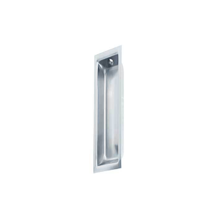 Orca Hardware TH-FPREC-26 bright polished chrome flush finger pull