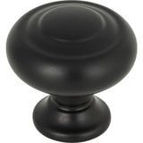 Top Knobs TK1000BLK flat black cabinet knob