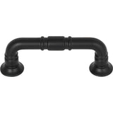 Top Knobs TK1001BLK flat black cabinet pull