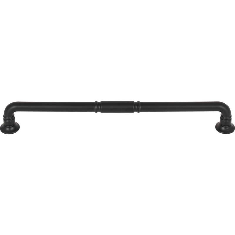 Top Knobs TK1006BLK flat black cabinet pull