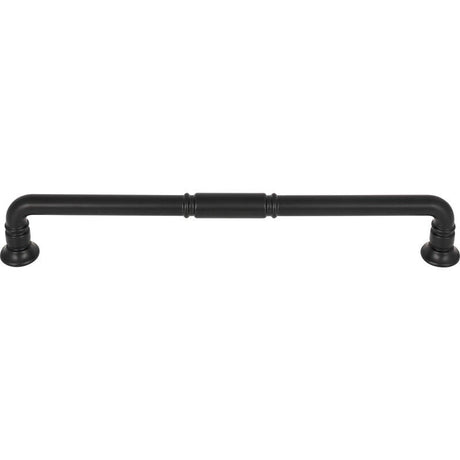 Top Knobs TK1008BLK flat black cabinet pull / appliance pull