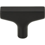 Top Knobs TK1010BLK flat black cabinet knob