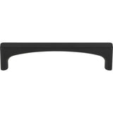 Top Knobs TK1012BLK flat black cabinet pull