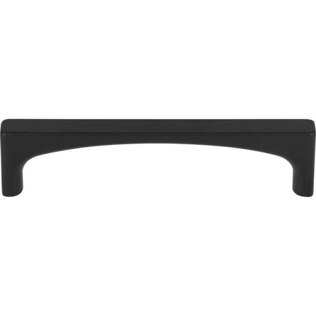 Top Knobs TK1012BLK flat black cabinet pull