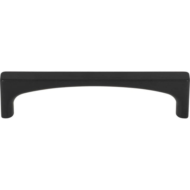 Top Knobs TK1012BLK flat black cabinet pull